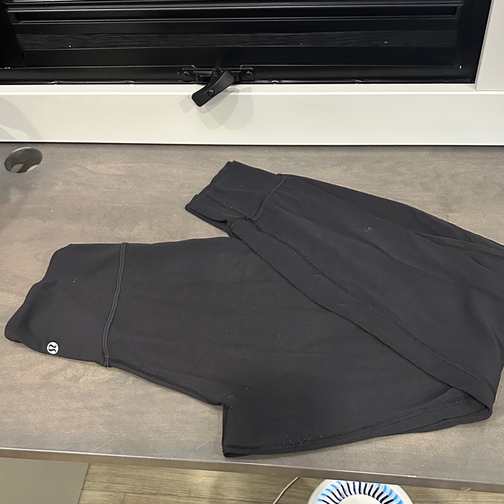 lululemon athletica Men's Black Performance Joggers